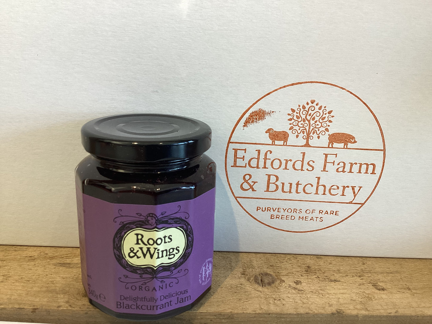 Organic Blackcurrant Jam 340g