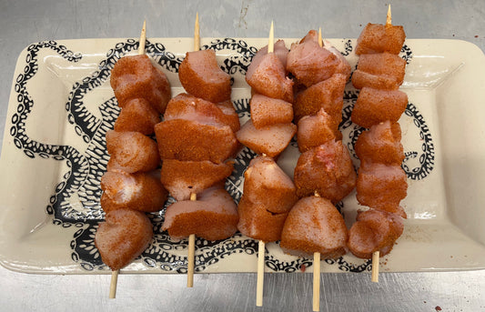 Barbecue Style Pork Skewers