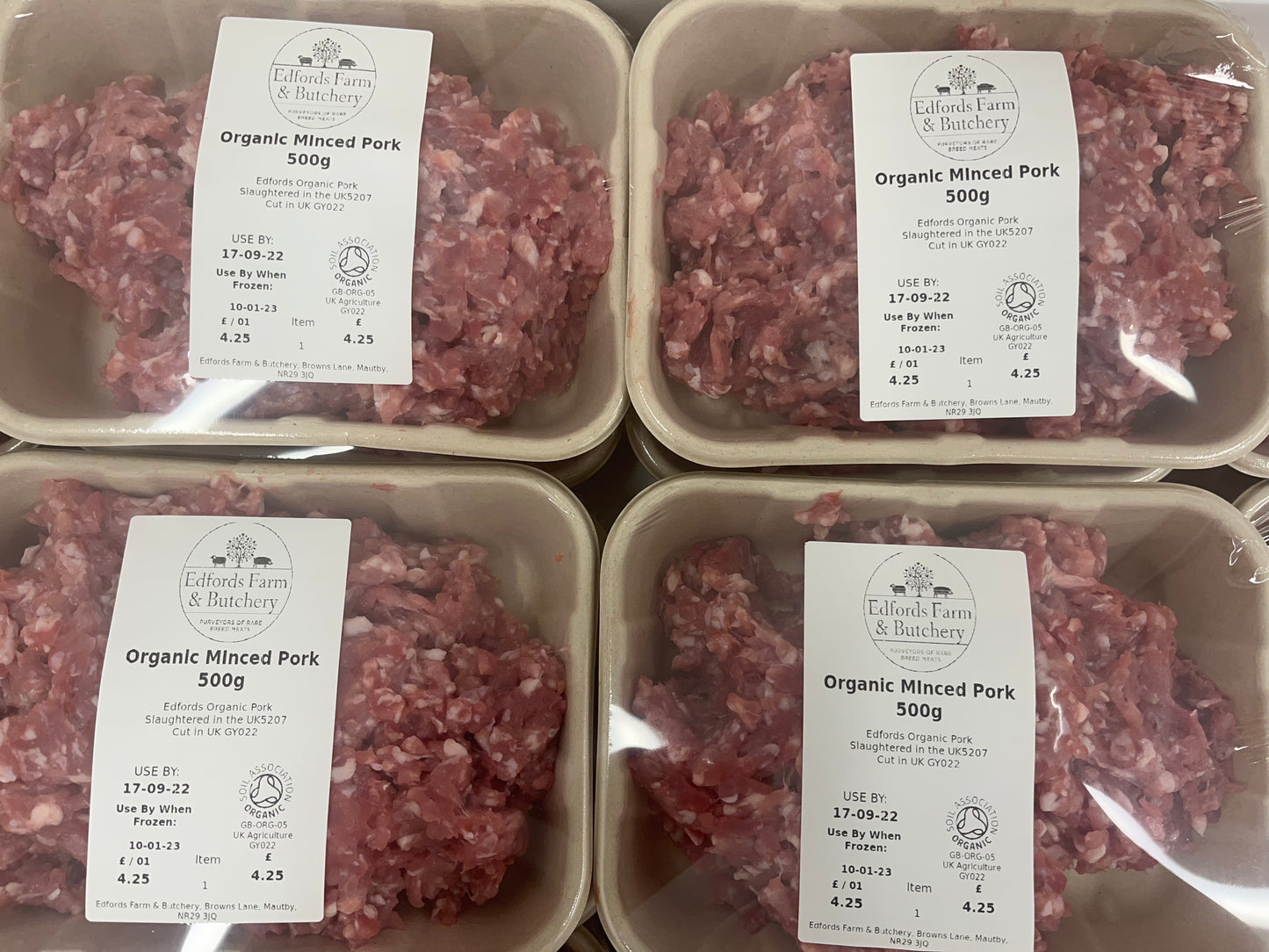 Organic Minced Pork 400g