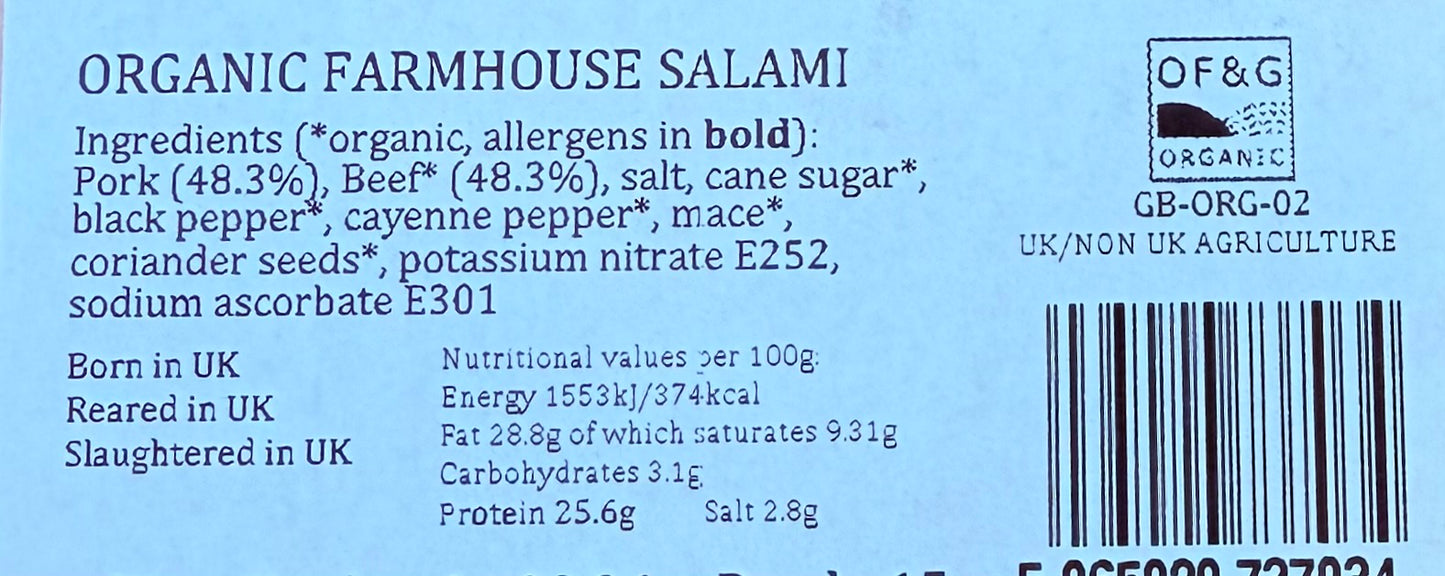 Farmhouse Salami 70g