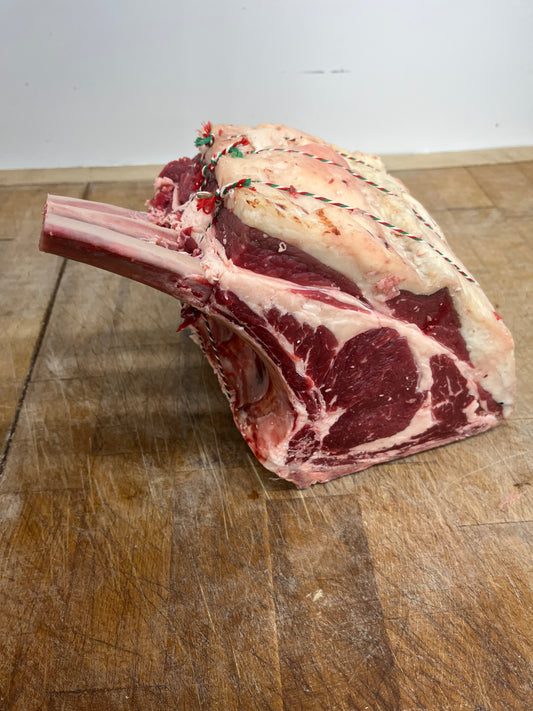 Christmas Pre Order Rib Of Beef