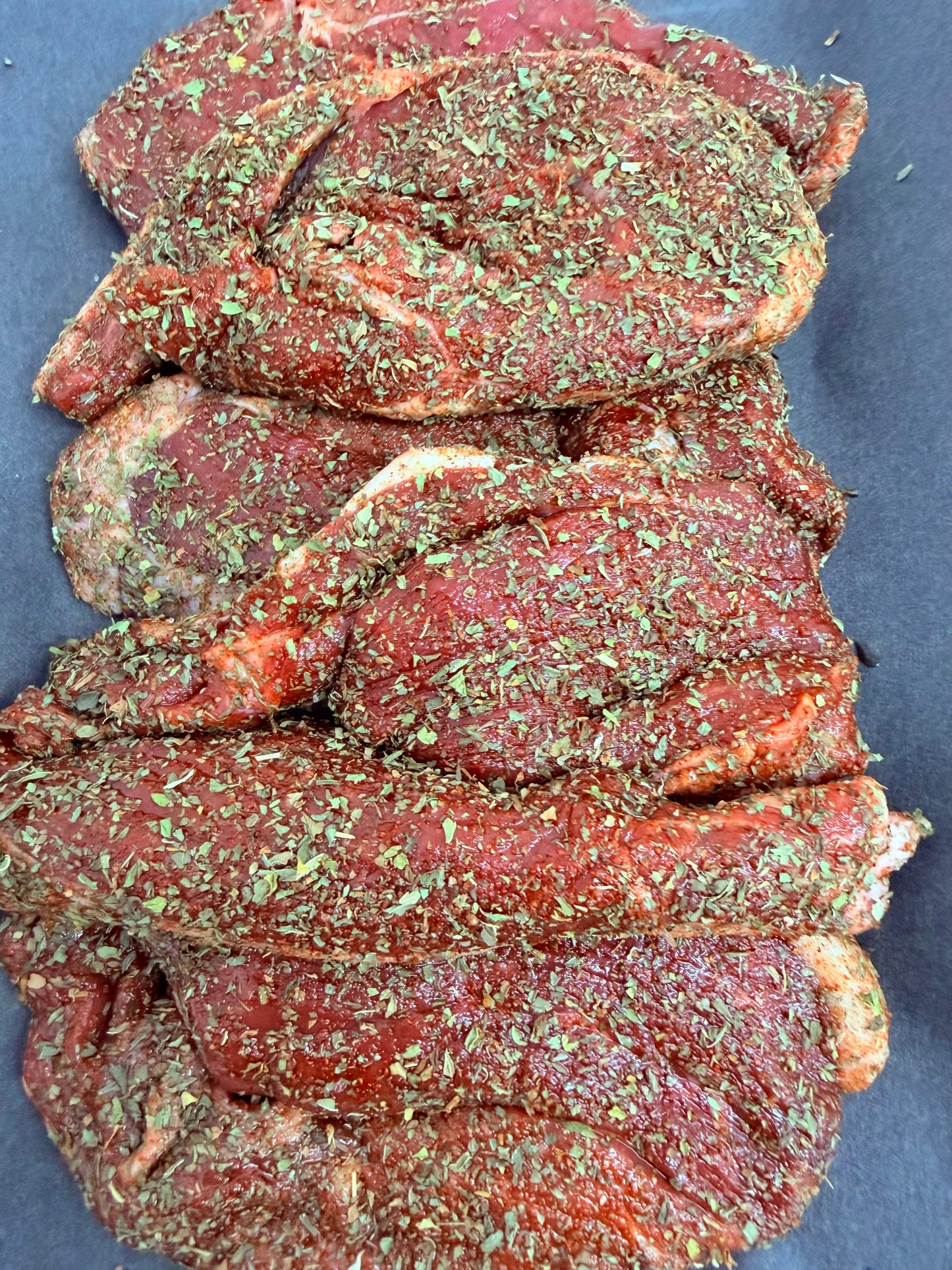 Minted Style Lamb Steaks