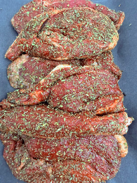 Minted Style Lamb Steaks