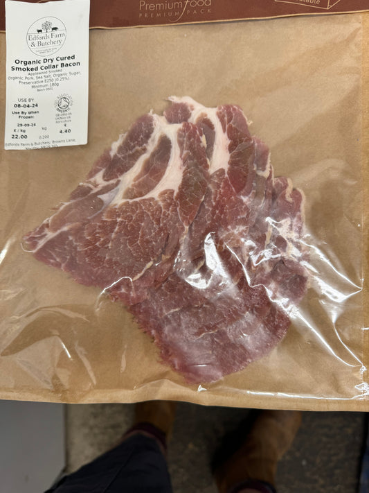 Organic Dry Cured Collar Bacon