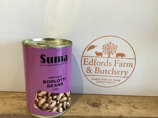 Organic Borlotti Beans 400g
